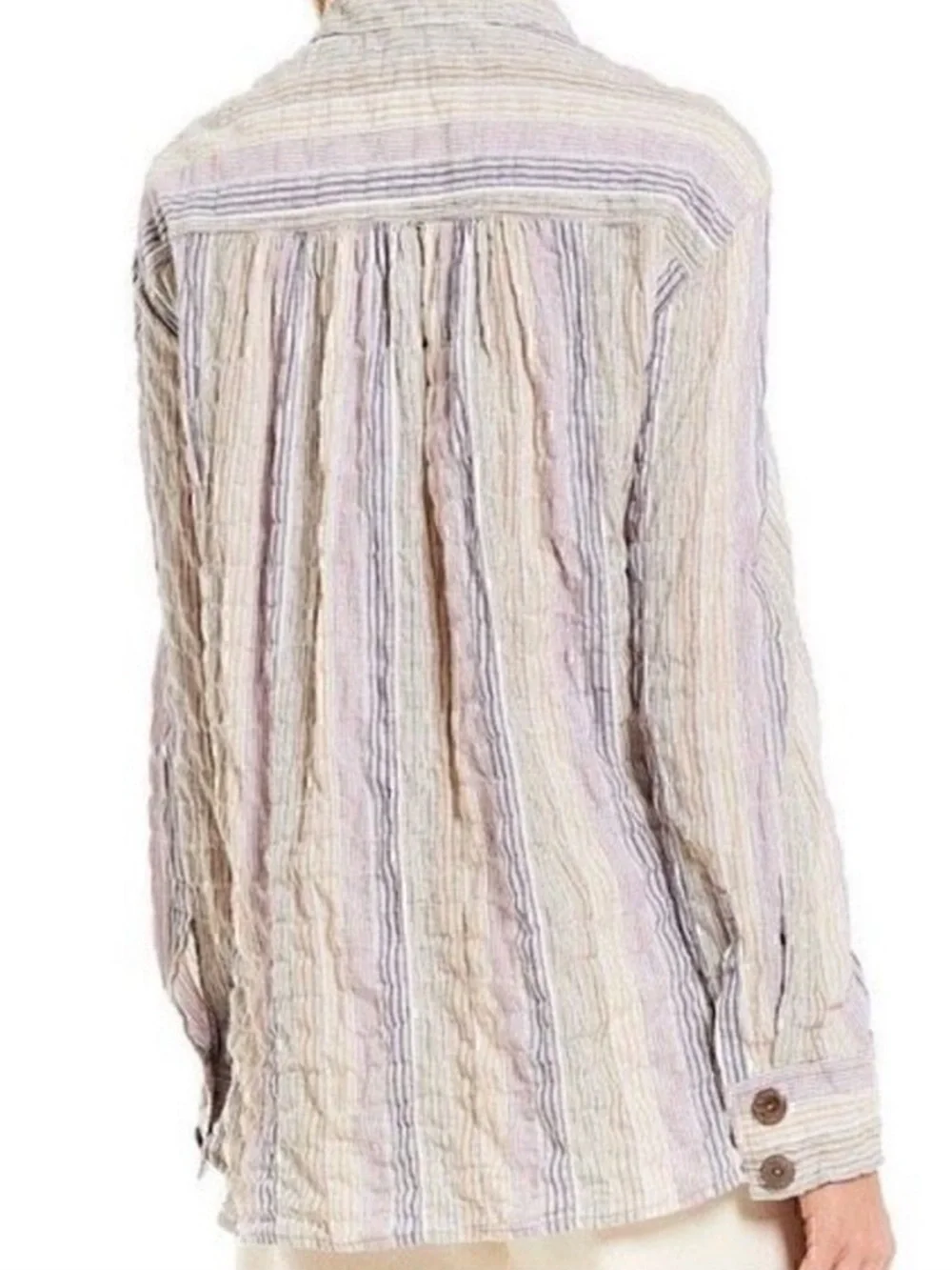 Free People High Tide Button Down Shirt